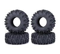 ZenithRide 4pcs 33x70x27 mm Pneumatici per ruote in gomma Terrano fango per 1/24 1/18 RC Crawler Crawler Upgrade Parti compatibili con modelli SCX24(Type A 4Pcs)