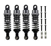 ZenithRide Accumi per ammortizzatore d'olio in metallo per 1 18 Accessibili per parti di auto RC compatibili con A959 A959-B 184011 A949 A969 A979 K929 Modelli(4pcs Grey)