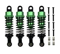 ZenithRide Accumi per ammortizzatore d'olio in metallo per 1 18 Accessibili per parti di auto RC compatibili con A959 A959-B 184011 A949 A969 A979 K929 Modelli(4pcs Green)