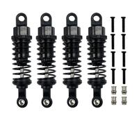 ZenithRide Accumi per ammortizzatore d'olio in metallo per 1 18 Accessibili per parti di auto RC compatibili con A959 A959-B 184011 A949 A969 A979 K929 Modelli(4pcs Black)