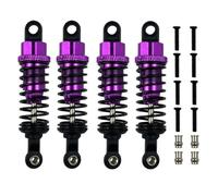 ZenithRide Accumi per ammortizzatore d'olio in metallo per 1 18 Accessibili per parti di auto RC compatibili con A959 A959-B 184011 A949 A969 A979 K929 Modelli(4pcs Purple)