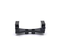 ZenithRide Asse meta metallico RC Assale anteriore Servo montatura a montaggio Parti di aggiornamento di aggiornamento compatibili con C14 C24 B14 B24 B16 B36 MN MN98 MN99S Modelli(Black)