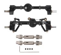 ZenithRide Asse portale anteriore e posteriore compatibile con albero di trasmissione in metallo per modelli di auto RC in 1/16 C14 C24 C24-1 C34 C44 B14 B24 Parti di sostituzione(B)