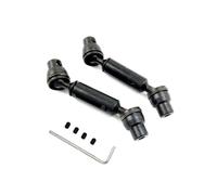 ZenithRide C14 C24 D12 B14 B24 B16 B36 MN MN98 MN99S Albero di trasmissione di trasmissione in metallo Compatibile con 4x4 6x6 4WD 6WD CARS RC Parti di sostituzione per vari modelli(4x4 Black)