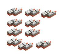 ZenithRide Cartuccia d'inchiostro a colori PGI35 Nero CLI36 Compatibile con di IP100 IP110 IP100B TR150 Mini260 320 Per il PGI-35 CLI-36(10set)