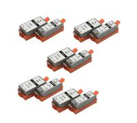 ZenithRide Cartuccia d'inchiostro a colori PGI35 Nero CLI36 Compatibile con di IP100 IP110 IP100B TR150 Mini260 320 Per il PGI-35 CLI-36(5set)