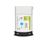 ZenithRide Compatibile con le forniture per stampanti 400 ml 843C 843 cartucce d'inchiostro compatibili per la sostituzione della stampante PageWide XL 4000 4100 4500 5000 5100(1PC-400ML-Cyan)