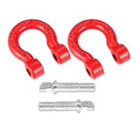 ZenithRide Ganci per rimorchio paraurti in alluminio 2/4 pezzi grilli di traino compatibili con modelli di auto cingolate RC in 1/10 accessori per veicoli fuoristrada(2Pcs)