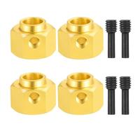 ZenithRide HOUS ruota da 12 mm Adattatore esteso esteso 5/8/9/10/11/12/10/20 mm Ottone pesante per parti di auto crawler RC in 1/10 compatibili con modelli in stile TRX 6(8mm)