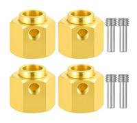 ZenithRide HOUS ruota da 12 mm Adattatore esteso esteso 5/8/9/10/11/12/10/20 mm Ottone pesante per parti di auto crawler RC in 1/10 compatibili con modelli in stile TRX 6(11mm)