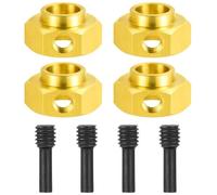 ZenithRide HOUS ruota da 12 mm Adattatore esteso esteso 5/8/9/10/11/12/10/20 mm Ottone pesante per parti di auto crawler RC in 1/10 compatibili con modelli in stile TRX 6(5mm)