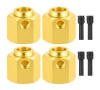 ZenithRide HOUS ruota da 12 mm Adattatore esteso esteso 5/8/9/10/11/12/10/20 mm Ottone pesante per parti di auto crawler RC in 1/10 compatibili con modelli in stile TRX 6(12mm)