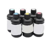 ZenithRide Inchiostro LED da 250 ml Compatibile con DX4 DX5 DX6 DX7 DX10 TX800 XP600 Printheads per l'uso con 1390 L800 L1800 L805 R1800 R1900 e Principe a piattaforma(Black Soft)