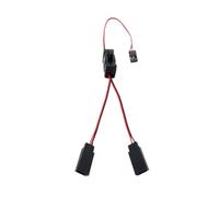 ZenithRide Interruttore di accensione/spegnimento a 2/3/4 Vie Servo RC Splitter per Cavi per Modelli RC Crawler, Fuoristrada e Tram in Scala 1/10(1 to 2)