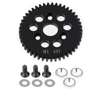ZenithRide M1 Spring Main Gear 31T 32T 33T 35T 38T 41T 42T 43T 45T 46T 47T 48T 49T 50t Parte di sostituzione compatibile con 1 10 modelli RC in simile a E Revo 2 0(45T)