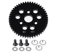 ZenithRide M1 Spring Main Gear 31T 32T 33T 35T 38T 41T 42T 43T 45T 46T 47T 48T 49T 50t Parte di sostituzione compatibile con 1 10 modelli RC in simile a E Revo 2 0(49T)