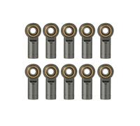 ZenithRide M3 Alluminio CCW collegamento a biergoletta giuntura End della testa compatibile con modelli di auto crawler RC in 1/10 come CC01(Titanium 10Pcs)