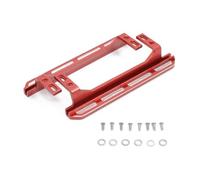 ZenithRide Pedale laterale di cursori rocciosi in metallo compatibile con 2021 1 10 RC Crawler Crawler Accessori Accessori universali(Red)