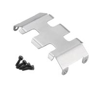 ZenithRide Piastra di protezione in acciaio inossidabile per veicoli RC in 1/24 compatibili con modelli SCX24 come Deadbolt C10 e Chassis Armor Protection