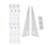 ZenithRide Piatta per cappa per copertina in acciaio inossidabile non slip per auto RC in 1/10 compatibili con G500 TRX-6 G63 MODELLI DECORAZIONE(8258)