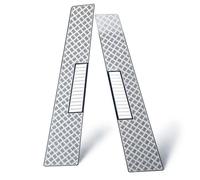 ZenithRide Piatta per cappa per copertina in acciaio inossidabile non slip per auto RC in 1/10 compatibili con G500 TRX-6 G63 MODELLI DECORAZIONE(8442 Silver)