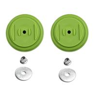 ZenithRide Set Base di Protezione in plastica per Tosaerba e Accessori per coltelli(Green)