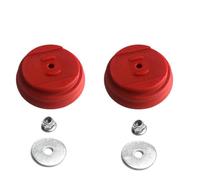 ZenithRide Set Base di Protezione in plastica per Tosaerba e Accessori per coltelli(Red)