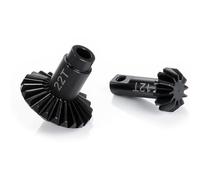 ZenithRide Set di attrezzi per asse differenziale anteriore anteriore in acciaio 22t 12t 12t 24t 26t 12t parti di aggiornamento compatibili con 1 18 modelli di auto crawler rc in(22T and 12T)