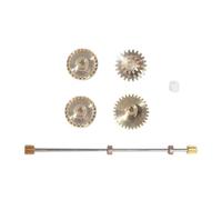 ZenithRide Set di ingranaggi in metallo LD2801 per 1 28 in RC Riduzione degli ingranaggi e parti di aggiornamento 'albero di trasmissione centrali compatibili con vari modelli
