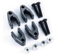 ZenithRide Torri di shock Montaggio posteriore anteriore Accennato per 1 18 in RC Parti di aggiornamento del modello compatibile con vari modelli di veicoli fuori strada in alluminio