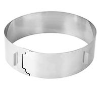 Zenker 2470 Anello per torte con 2 manici, 30 cm, acciaio INOX - NUOVO