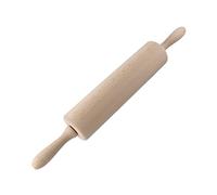 Zenker 31540 Mattarello in legno, mattarello con manici per impastare e stendere pasta fresca, accessori da cucina, utensili da cucina per pasticceria, mattarello, Legno di faggio, 44,5 x 6 x 6 cm
