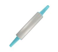 Zenker 31553 Mattarello Antiaderente, Plastica, Grigio e Blu/Rosa/Crema, 49 x 8 x 5 cm