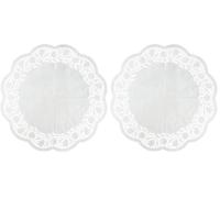 Zenker 44766.0 Set da 15 Tovagliette Sottotorta, Carta, Bianco, 20x18.5x0.8 cm (Confezione da 2)
