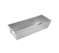 Zenker 6813 - Stampo rettangolare in acciaio stagnato, 25 cm, colore: Argento