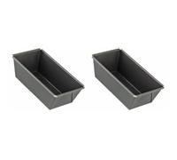 Zenker 7684 Stampo per Plumcake Antiaderente, Special Mini, 16 cm, (Colore: Nero) (Confezione da 2)