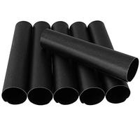 Zenker 7725 Set da 6 Cilindri per Cannoli, Acciaio, Nero, 6.5 x 1,7 x 1,3 cm