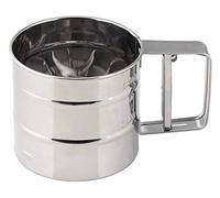 Zenker - Colino a mano PATISSERIE, utensile da cucina in acciaio inox di alta qualità, funzionamento sicuro con una sola mano, per la formazione di superfici di lavoro o per la preparazione di pasticcini, colore: argento, quantità: 1 pezzo