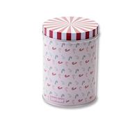 Zenker - Contenitore per dolci e biscotti, diametro 11 x 15 cm, design natalizio decorativo, ideale per dolci e biscotti, adatto per pan di zenzero, progettato in Germania, The Christmas Candy Shop