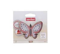 Zenker FCK44858 Formina Tagliabiscotti, Acciaio Inox, Stampini a Farfalla