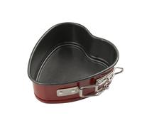 Zenker Stampo da forno a forma di cuore, per piccole torte, dolci, materiale acciaio al carbonio, rivestimento antiaderente, dimensioni 10,5 x 11 x 5 cm