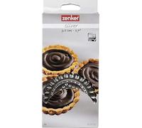 Zenker Set 6 stampi mini crostatine Ø9,5 cm in Acciaio stagnato (colore: argento) 3 confezioni (3)