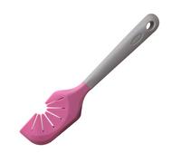 Zenker FCK44916 2in1, spatola e pulisci Frusta, (Colore: Grigio e Viola) quantità:1 Pezzo, Silicone, Rosa