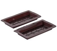 Zenker Stampo in silicone per cioccolato Dubai, set da 2 pezzi, perfetto per creazioni creative, lavabile in lavastoviglie, resistente agli acidi della frutta, progettato in Germania