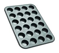 Zenker Stampo Muffin/Cup Cake a 24 Impronte Ø4,5cm, Black Metallic, Rivestiment