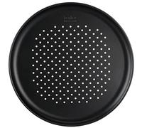 Zenker Stampo per pizza forato Ø36 cm Linea Black Metallic, ideale per pizza e pizza surgelata.