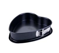 Zenker Stampo per saltare a forma di cuore, Ø 25 cm, con motivo a cuore, senza PFAS, ideale per San Valentino e festa della mamma, made in Germany