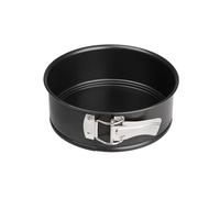 Zenker Stampo Tortiera Apribile Mini Size Ø 18cm con Cerniera in Carbon Steel con Rivestimento antiaderente,(colore: nero), quantità: 1 pezzo Bordo Salva Impasto