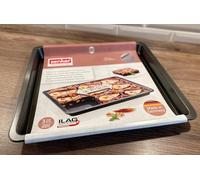 Zenker Teglia allungabile da Forno 37-52 x 3 cm estensibile multiuso universale Termoresistente fino 240 °C antiaderente