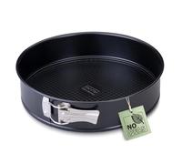 Zenker Teglia con fondo piatto Perfect Black Ø 28 cm - Stampo da forno di alta qualità in lamiera d'acciaio, rivestimento antiaderente, resistenza al calore +230 °C, Made in Germany